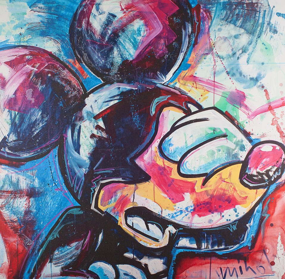 "Mickey III" - Hommage an Mickey Mouse - miho |130/2019 (Nr. 10/10)