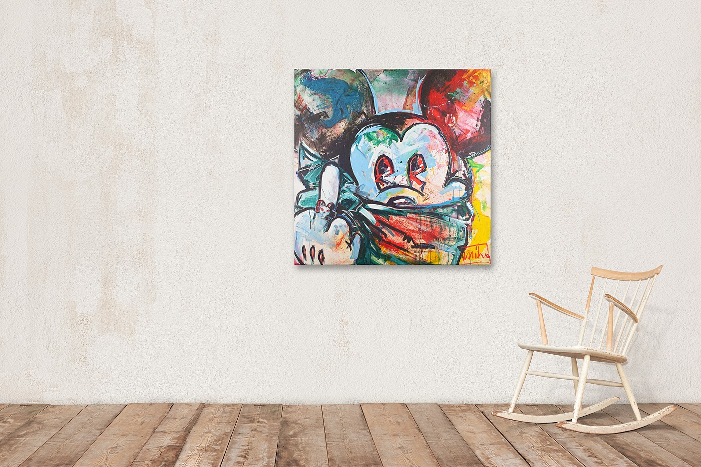 "Mickey I" - Hommage an Mickey Mouse - miho |139/2019 (Nr. 10/10)