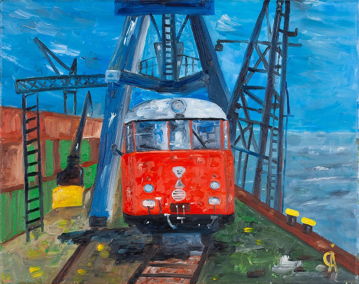 Hafenbahn1 im Hafenmuseum Hamburg