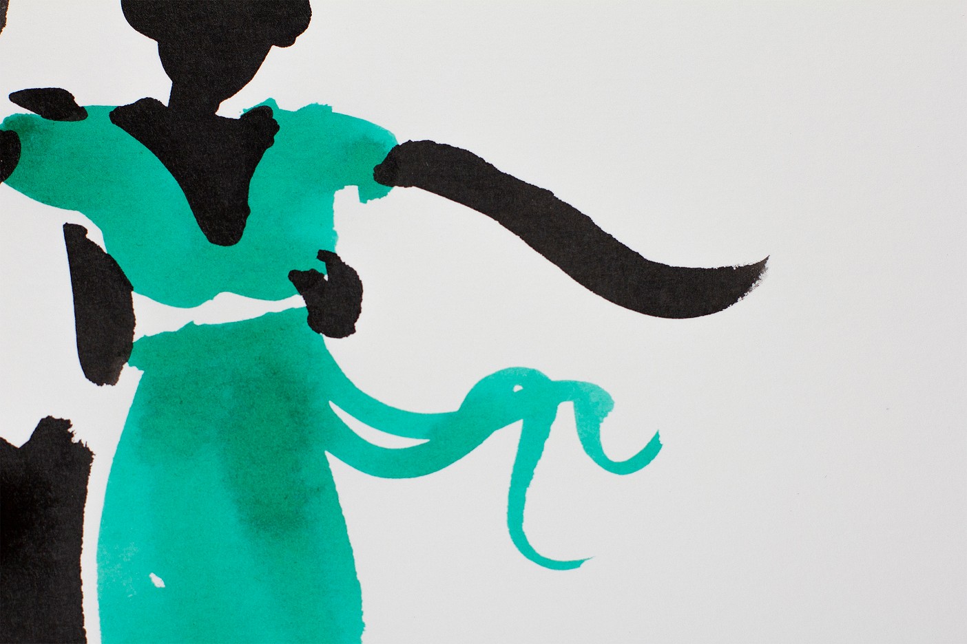 Feathers Turquoise