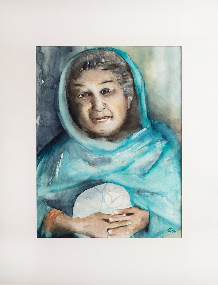 Näherin aus Pakistan