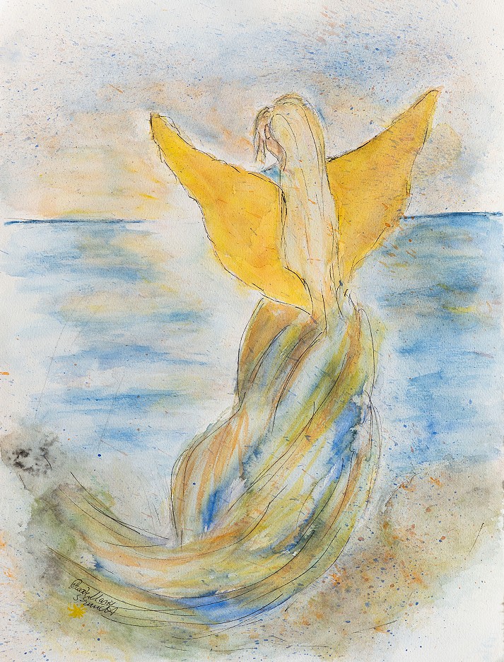 Schutzengel am Meer