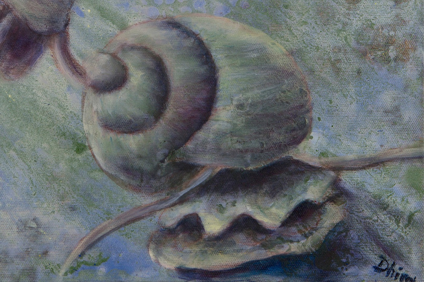 two snails