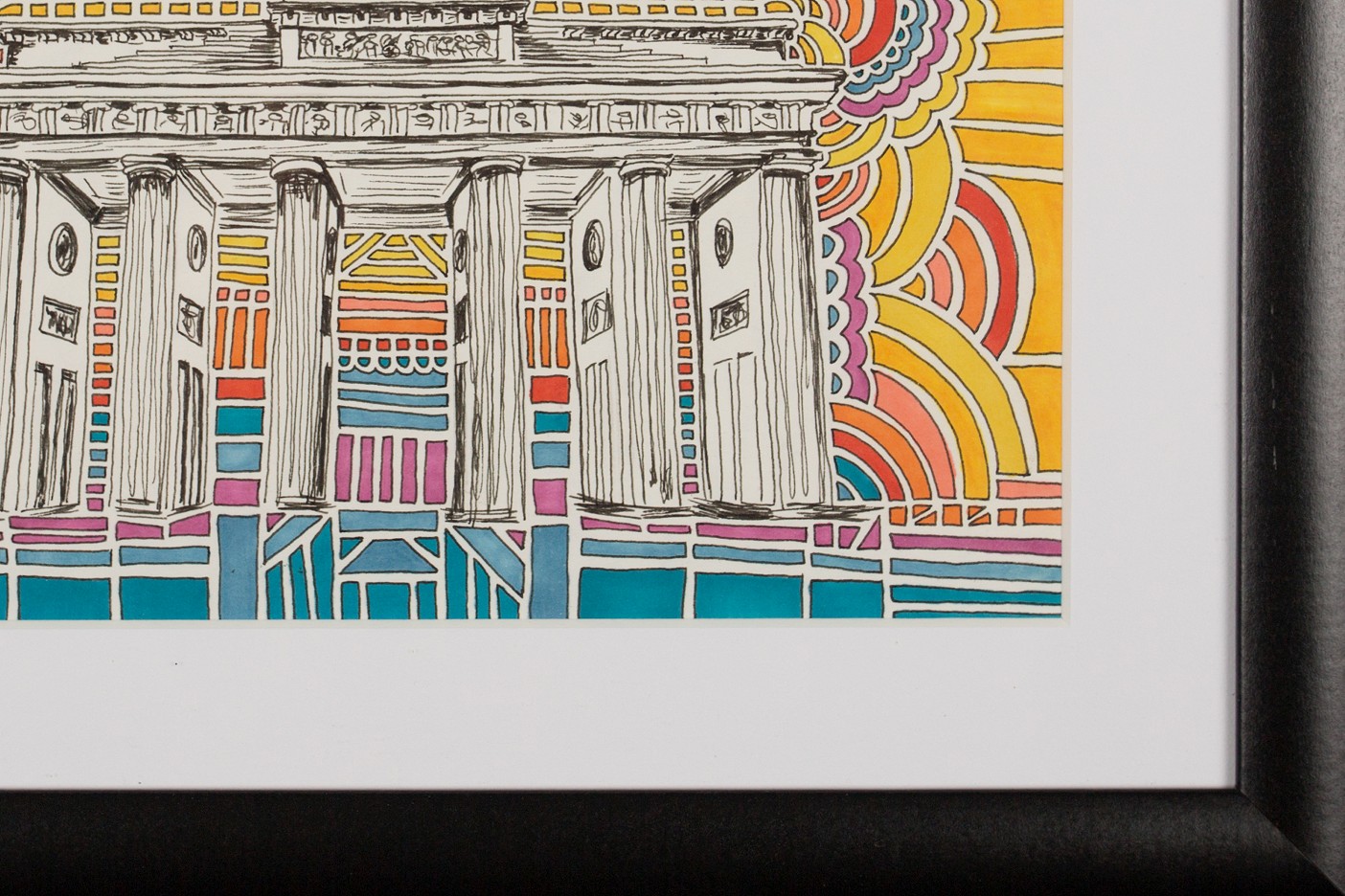 Brandenburger Tor Drawing Meditation