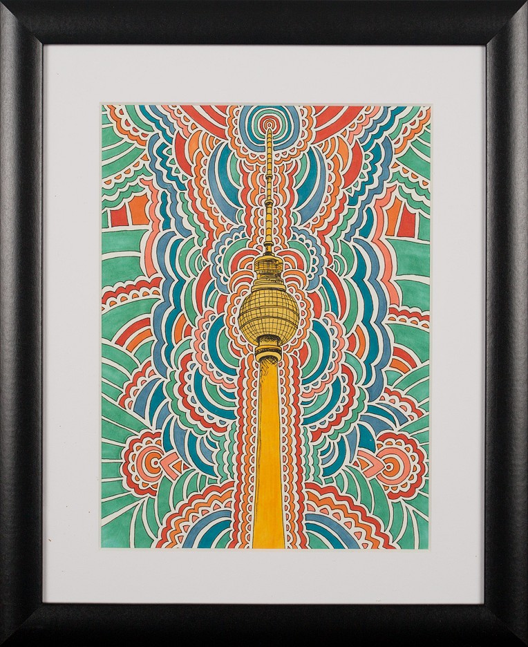 Fernsehturm Drawing Meditation