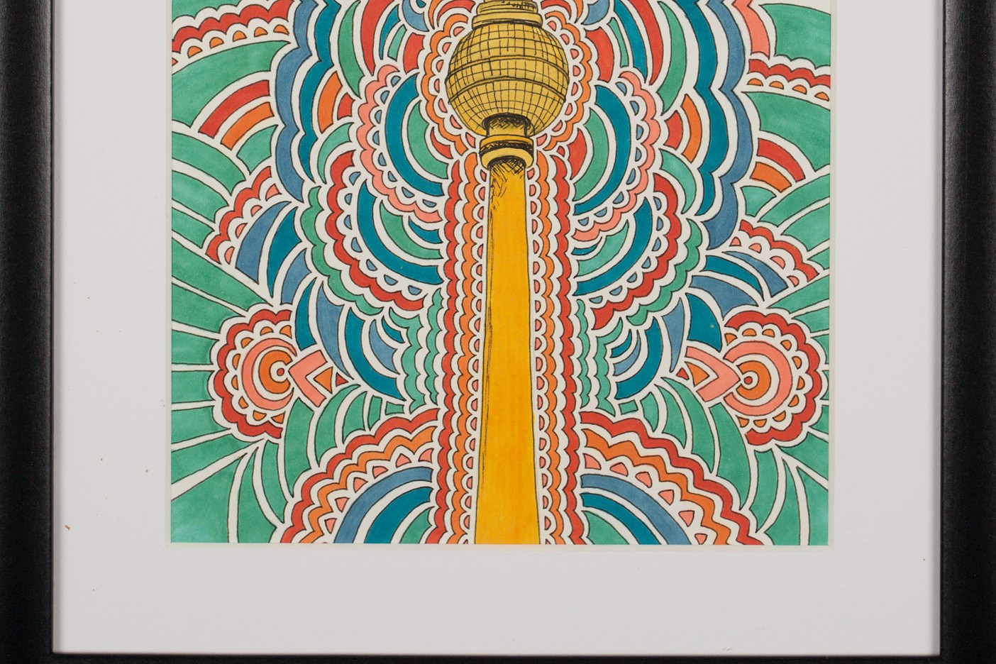 Fernsehturm Drawing Meditation