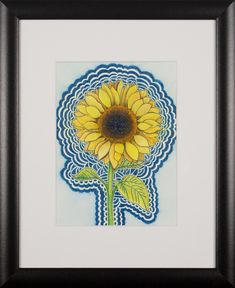 Sunflower Drawing Meditation