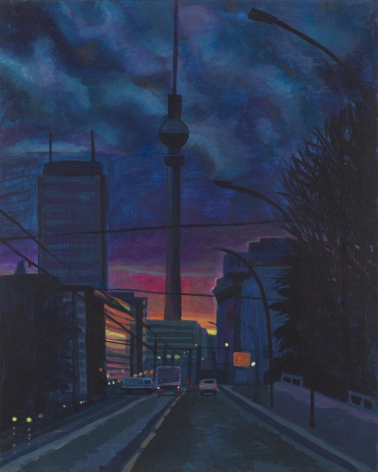 Himmel über Berlin , Prenzlauer Allee