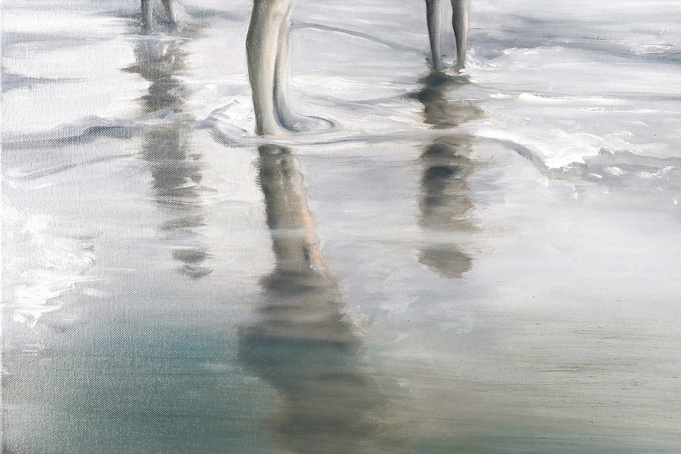 Barfuß am Strand