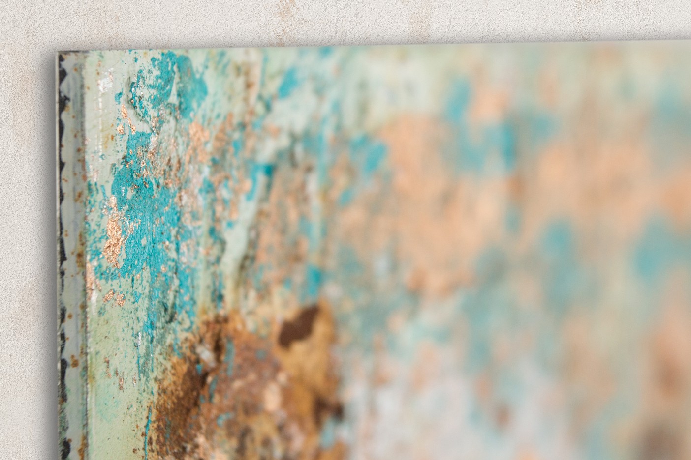 Mixed of copper and turquoise