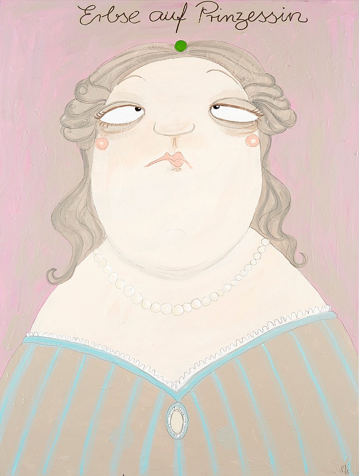 Erbse auf Prinzessin